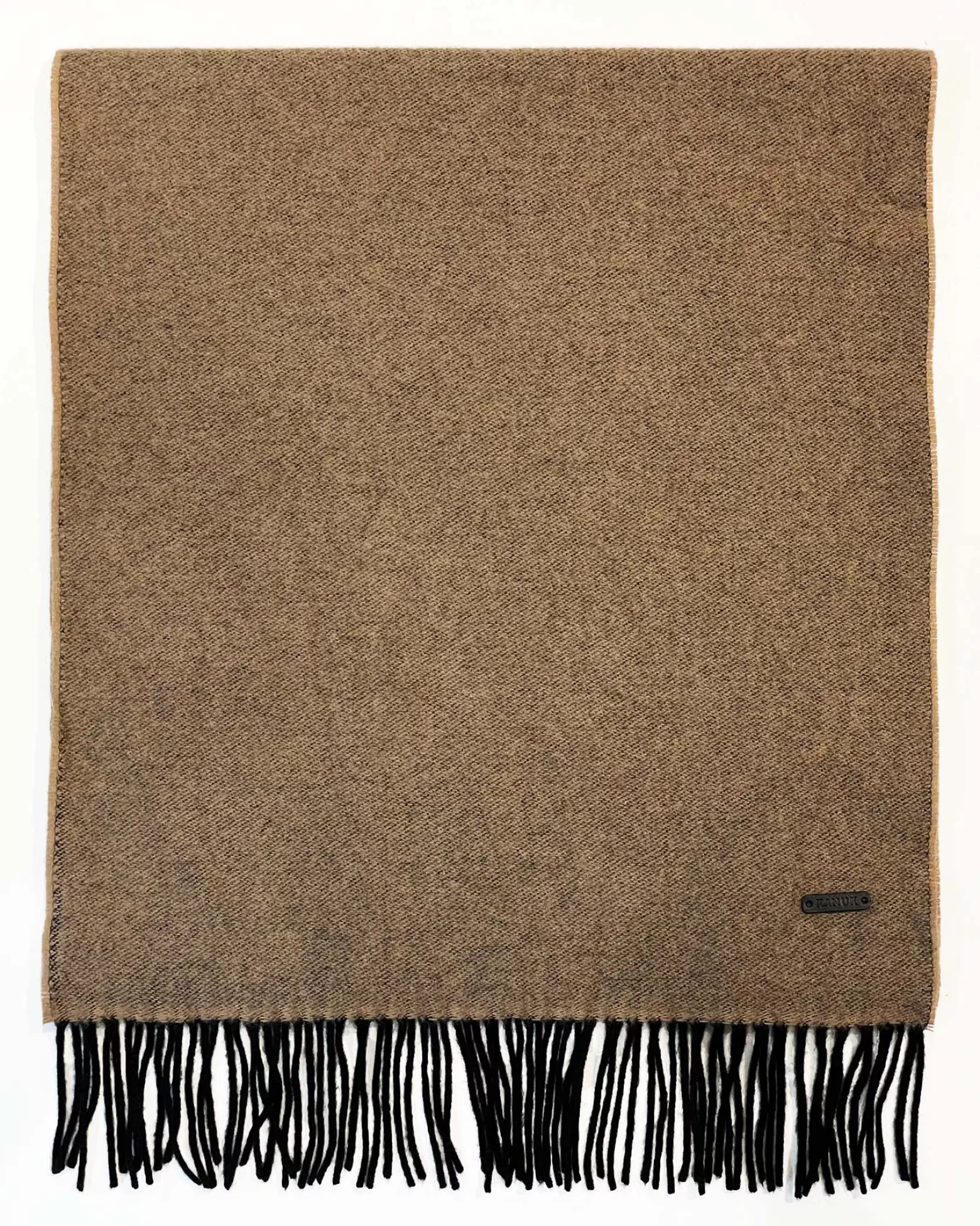 Mitaines-Kanuk Foulard En Cachemire Namsen - Black/Chameau
