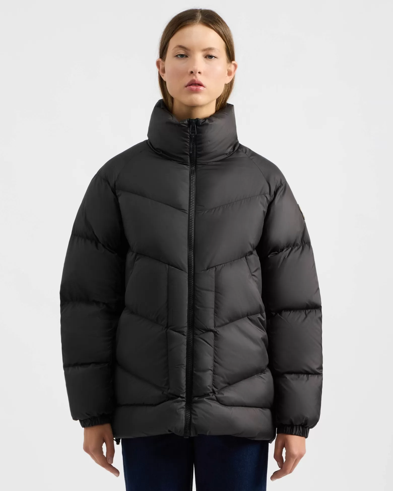 Manteaux En Duvet | Manteaux Courts-Kanuk Manteau D'hiver Brooklyn - Noir
