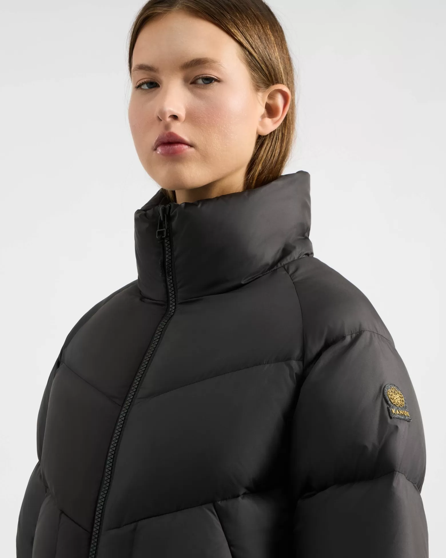 Manteaux En Duvet | Manteaux Courts-Kanuk Manteau D'hiver Brooklyn - Noir
