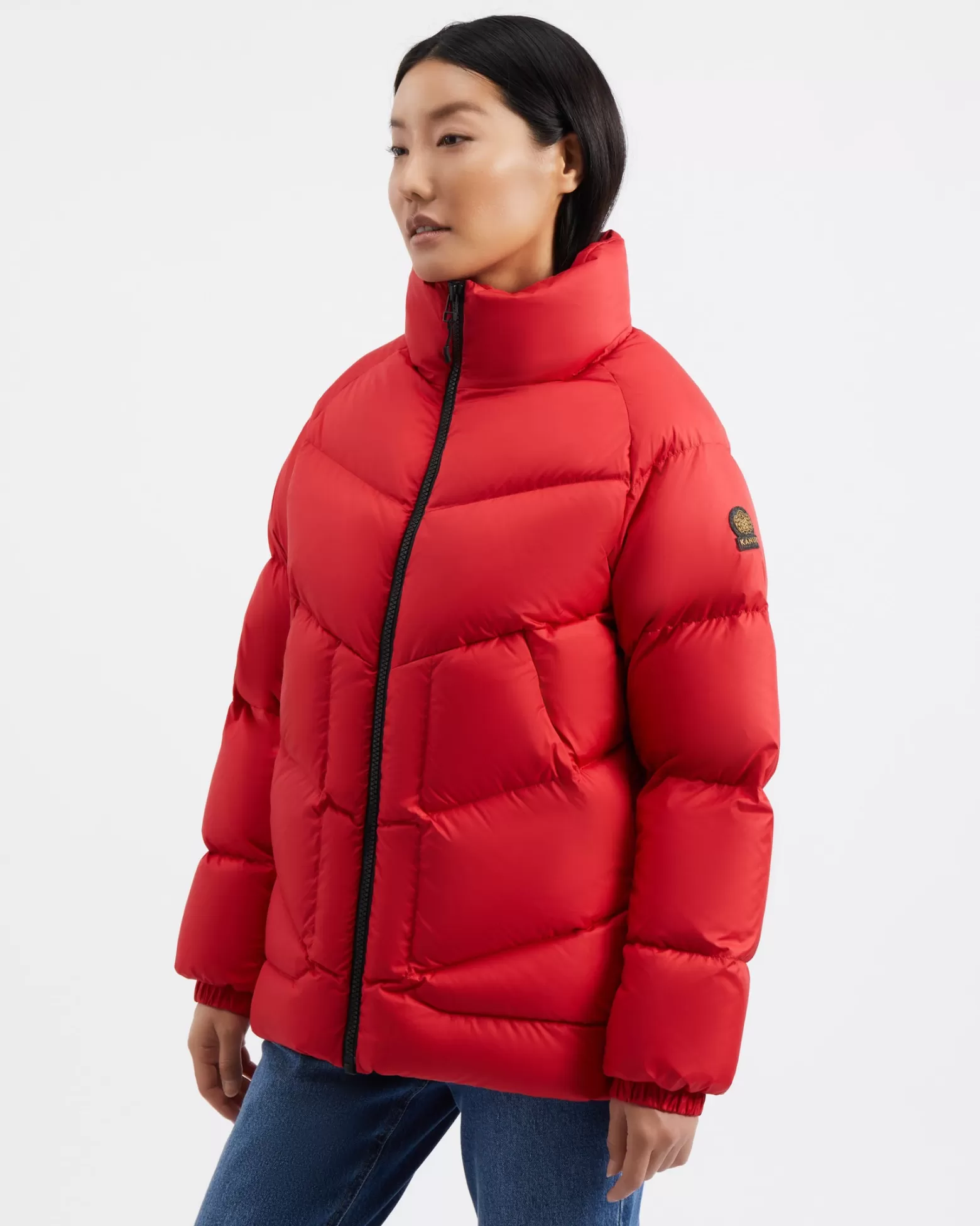 Manteaux En Duvet | Manteaux Courts-Kanuk Manteau D'hiver Brooklyn - Rouge