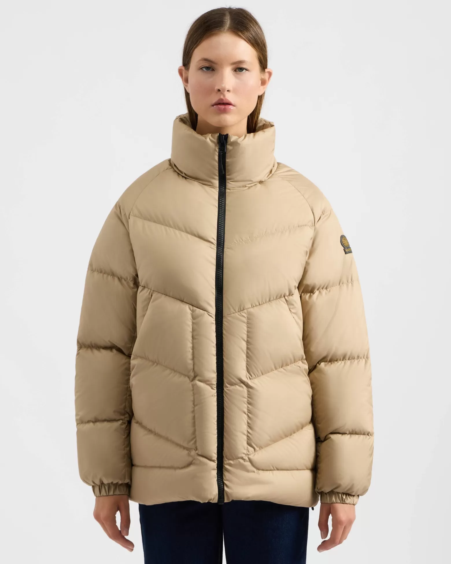 Manteaux En Duvet | Manteaux Courts-Kanuk Manteau D'hiver Brooklyn - Sable