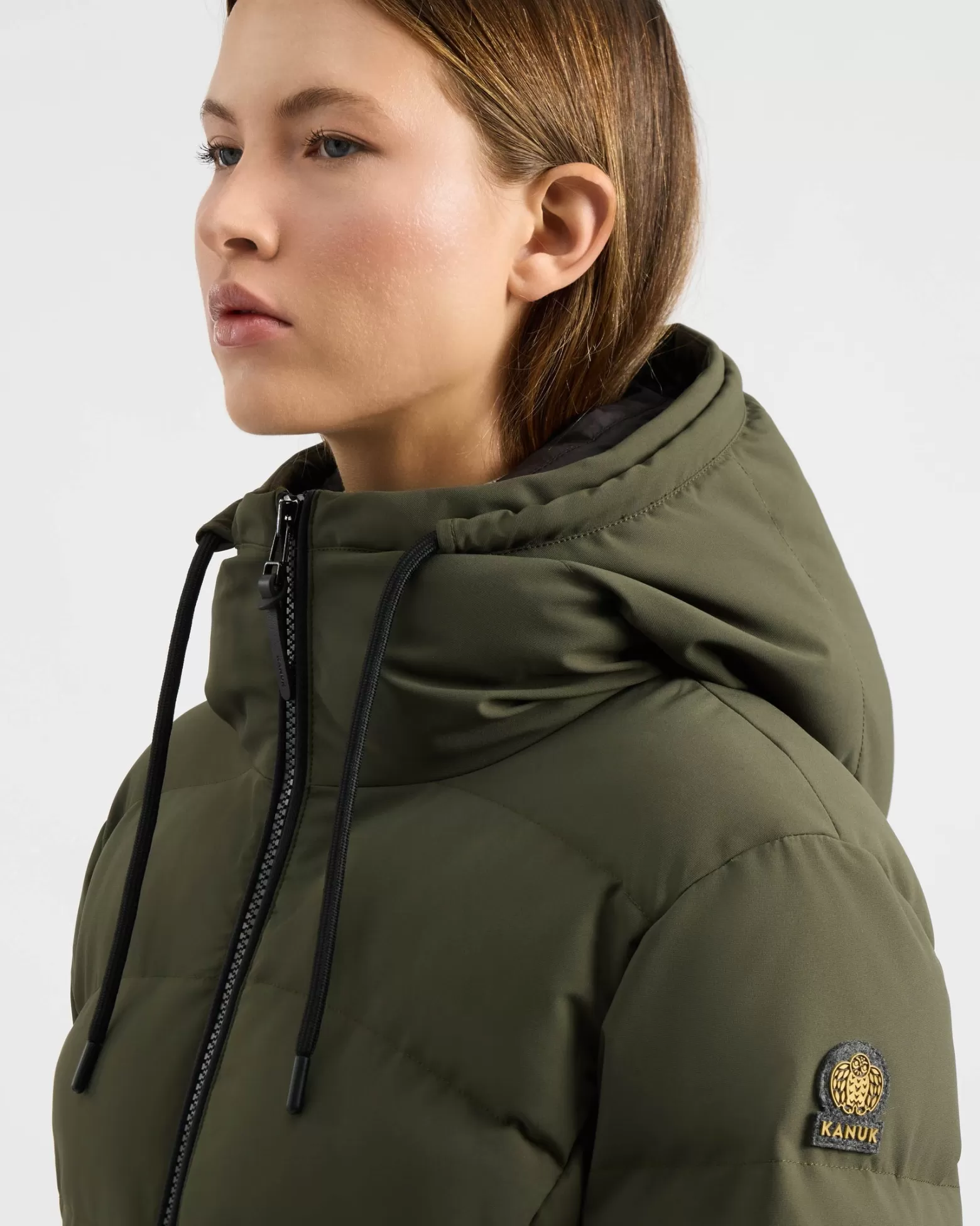Manteaux Longs-Kanuk Manteau D'hiver Cambridge - Vert Chasseur