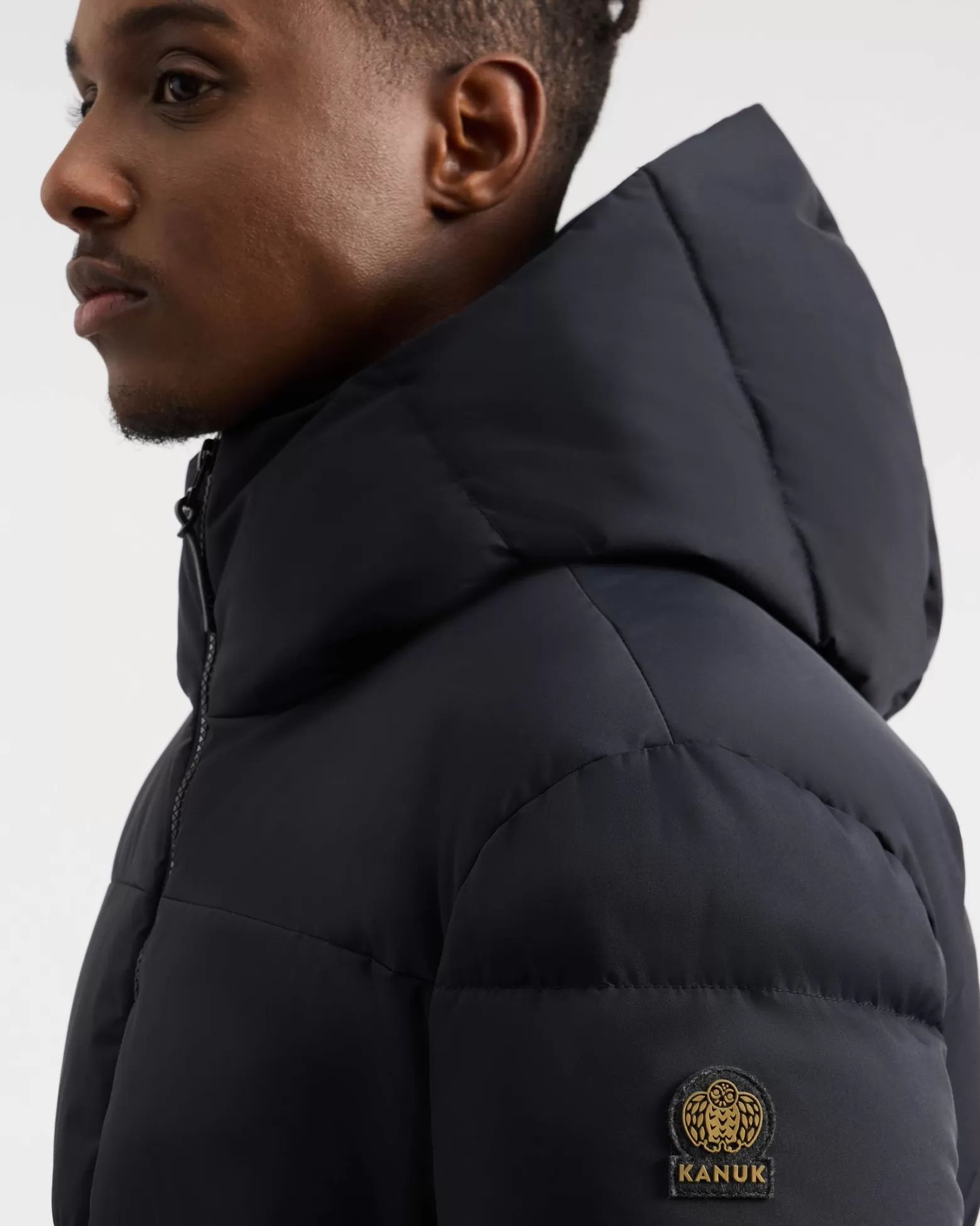 Manteaux En Duvet | Manteaux Courts-Kanuk Manteau D'hiver Hugo - Noir