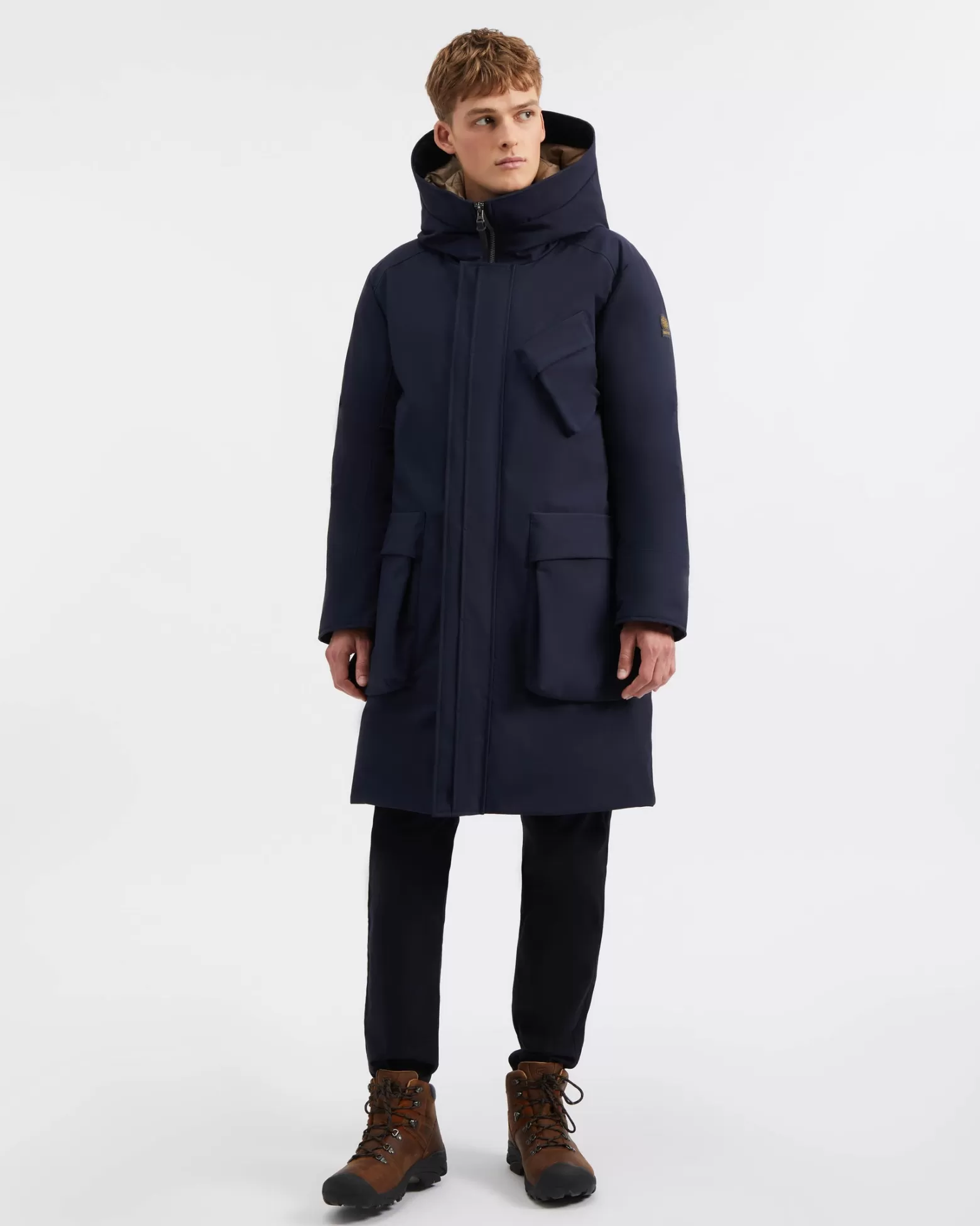 Manteaux En Duvet | Manteaux Longs-Kanuk Manteau D'hiver Jonas - Bleu Profond