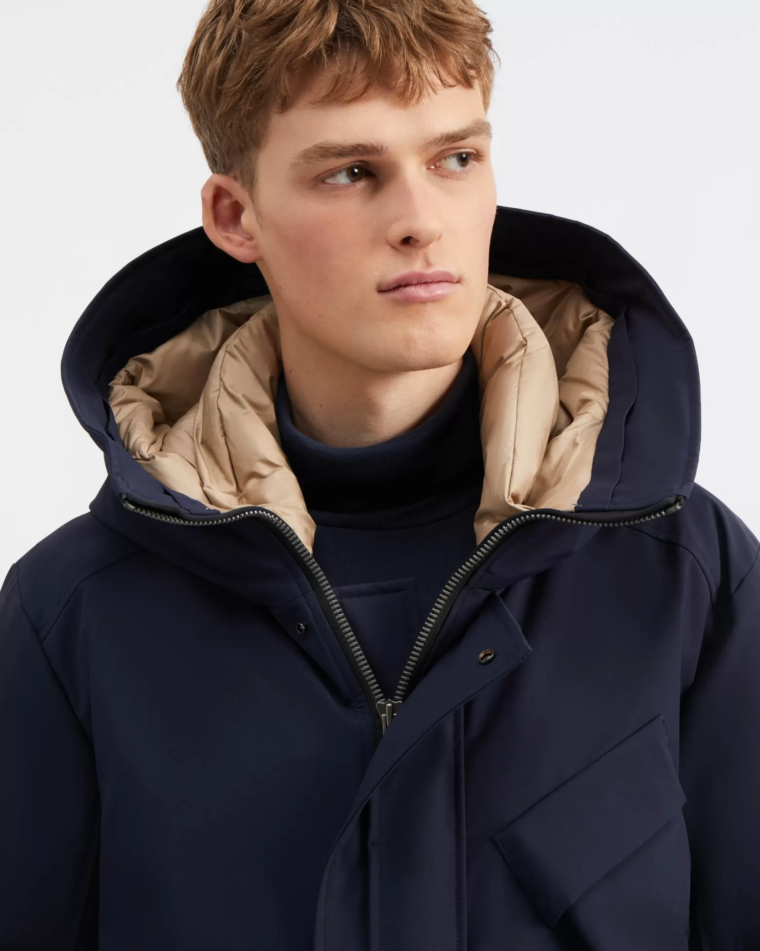 Manteaux En Duvet | Manteaux Longs-Kanuk Manteau D'hiver Jonas - Bleu Profond
