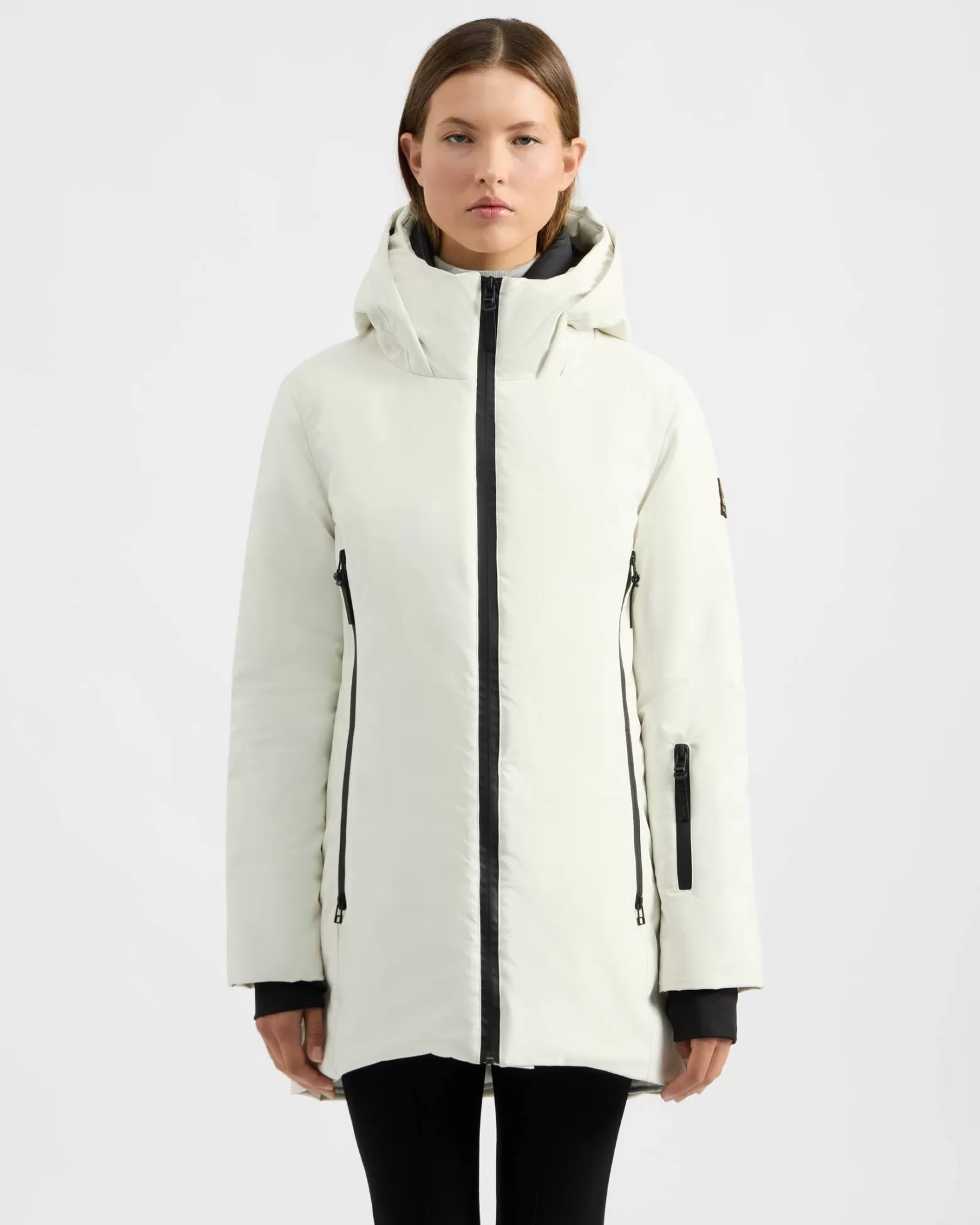 Manteaux En Isolant Synthétique | Manteaux Courts-Kanuk Manteau D'hiver Laurier - Blanc D'hiver