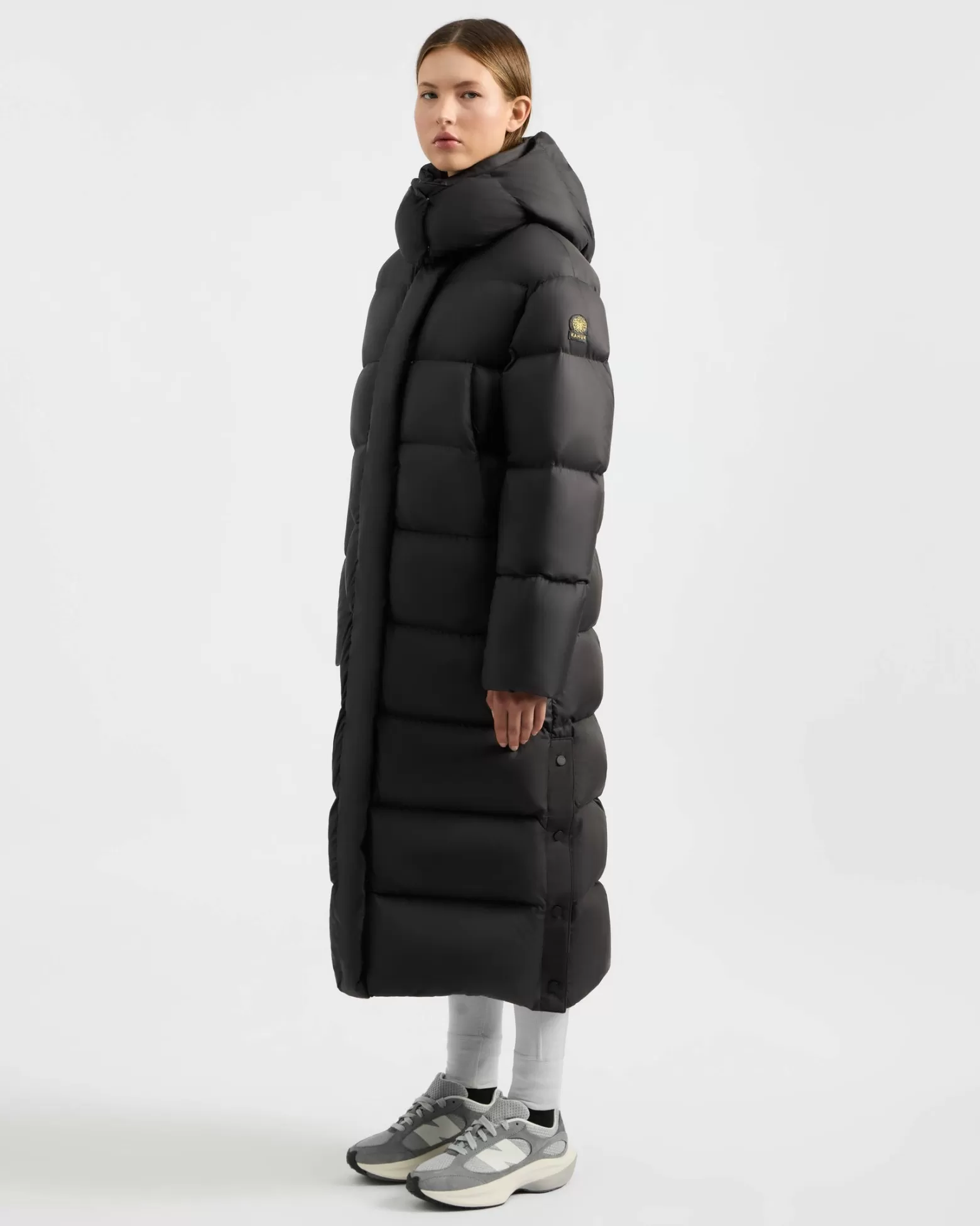 Manteaux En Duvet | Manteaux Longs-Kanuk Manteau D'hiver Lund - Noir Mat