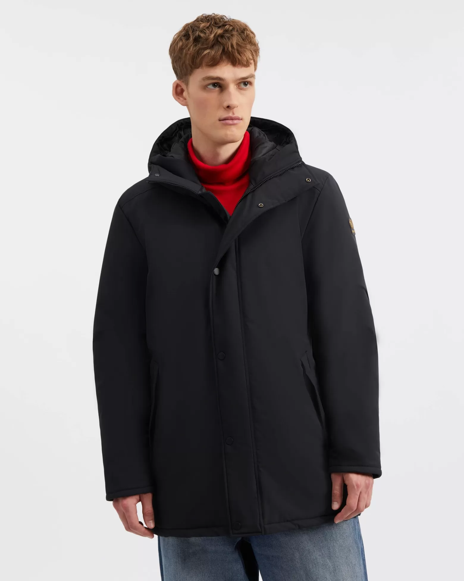 Manteaux En Isolant Synthétique | Manteaux Mi-Longs-Kanuk Manteau D'hiver Mont-Royal - Noir Jais