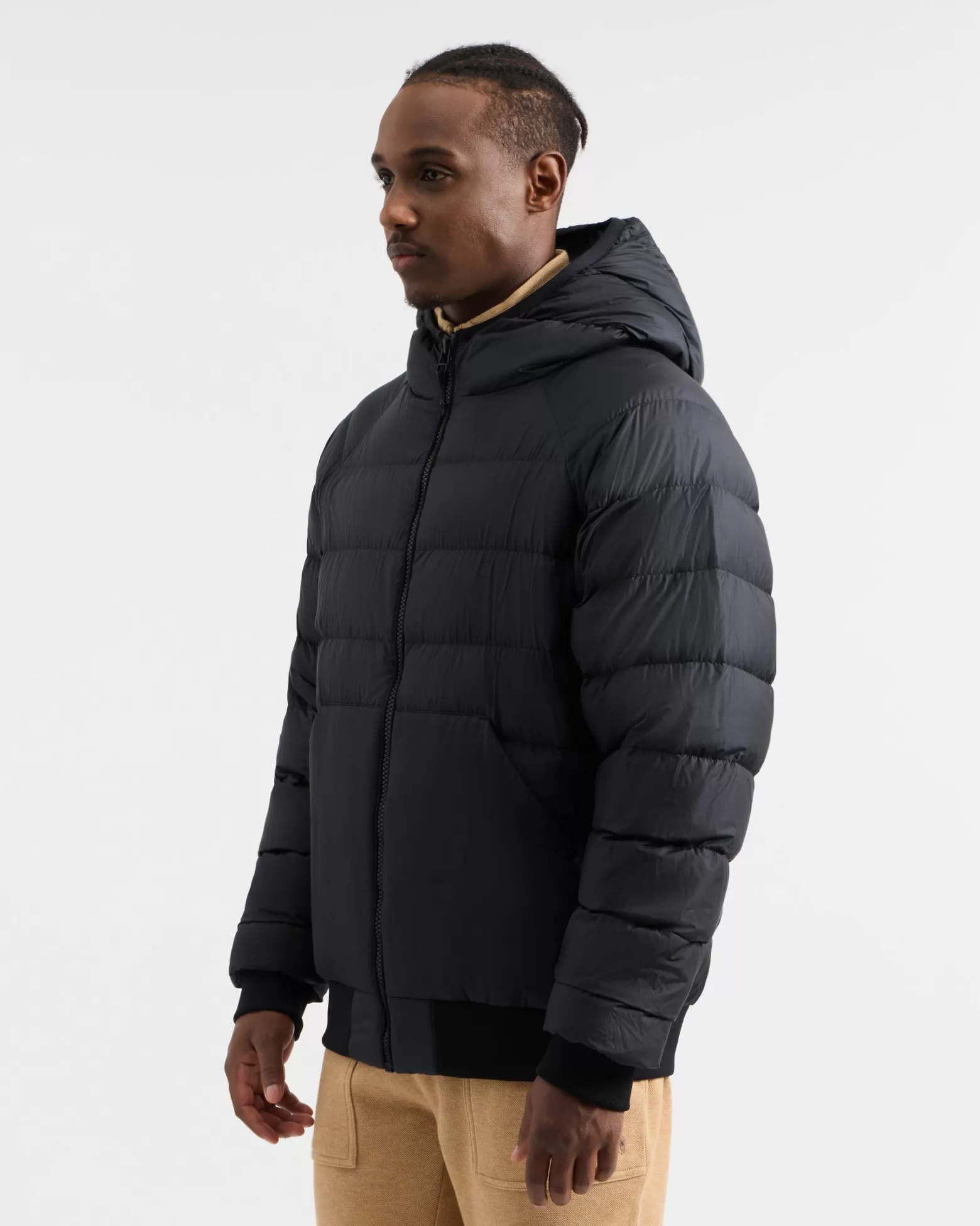 Manteaux En Duvet | Manteaux Courts-Kanuk Manteau Mi-saison Mile-end - Noir Antique